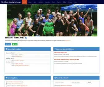 Albanyrunningexchange.org(Albany Running Exchange) Screenshot