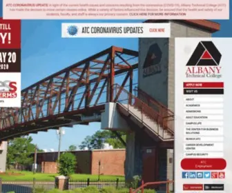 Albanytech.edu(Albany Technical College) Screenshot