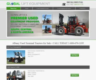 Albanyterminaltractors.com(Global Lift Albany) Screenshot