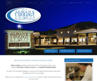 Albanyurologyclinic.com(Albany Urology Clinic and Surgical Center in Albany GA) Screenshot