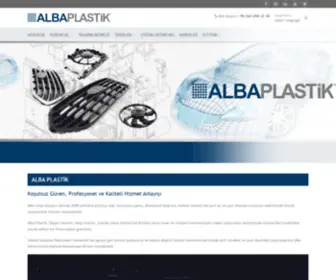 Albaplastik.com.tr(Alba Plastik) Screenshot