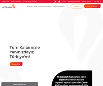 Albaraka.com.tr(Türk) Screenshot