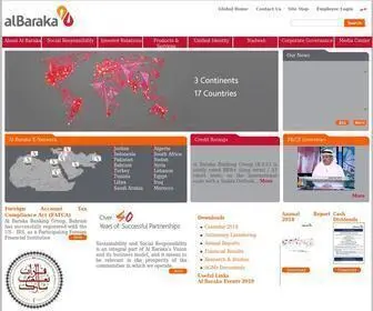 Albaraka.com(Al Baraka Group) Screenshot