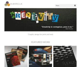 Albarella.com(Albarella Design) Screenshot