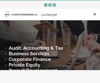 Albarij.com(Al Barij International LLC) Screenshot