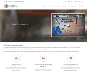 Albasmatrading.com(Al Basma Al Oula Trading & Manufacturing Co) Screenshot