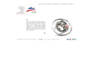 Albasmelter.com(Aluminium Bahrain (Alba)) Screenshot