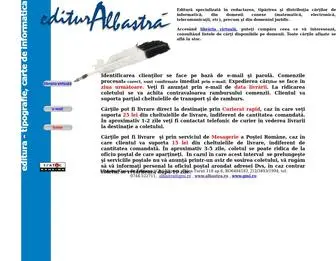 Albastra.ro(Editura Albastra New Page 1) Screenshot