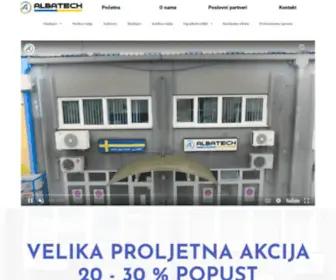 Albatech.hr(Portal rabljene bijele tehnike) Screenshot