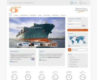 Albatrans.com(Unbeatable and Reliable International Shipping) Screenshot