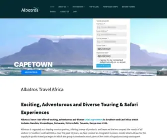 Albatros-Africa.com(Albatros Travel Africa) Screenshot