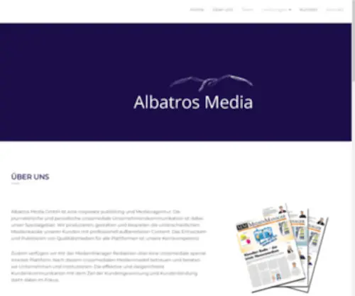 Albatros-Media.at(Home) Screenshot