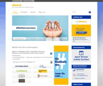 Albatros.de(Albatros Berufsunfähigkeit Berufsunfähigkeitsversicherung Einkommensschutz) Screenshot