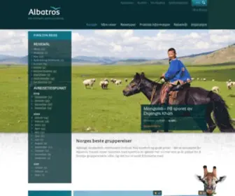 Albatros.no(Travel) Screenshot