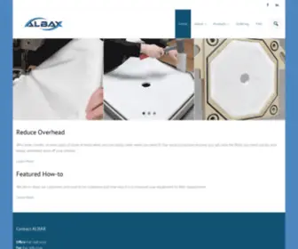 Albaxinc.com(Filter Press Cloth) Screenshot