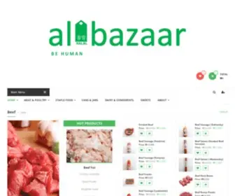 Albazaarkorea.com(Al Bazaar) Screenshot