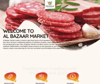 Albazaarmarket.com(Middle eastern & mediterranean grocery) Screenshot