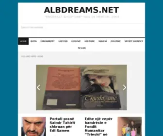 Albdreams.net(Nga) Screenshot