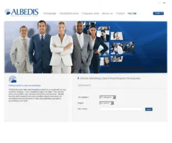 Albedis.com(Human Resources) Screenshot