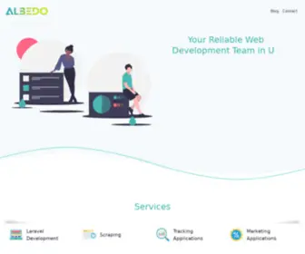 Albedo.dev(Custom web development) Screenshot