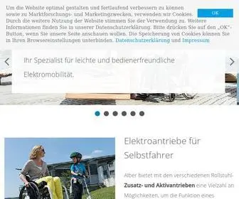 Alber.de(Mobilitätshilfen für Rollstühle) Screenshot