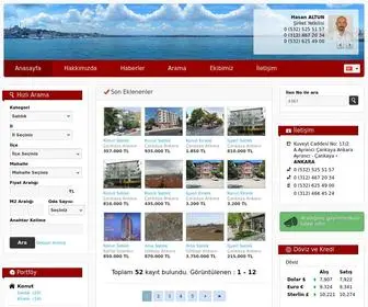 Alberemlak.com(ALBER EMLAK MÜŞAVİRLİĞİ) Screenshot