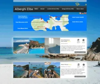 Alberghielba.net(Hotel Isola d'Elba) Screenshot