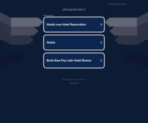 Albergoabruzzo.it(HOTEL a CHIETI) Screenshot