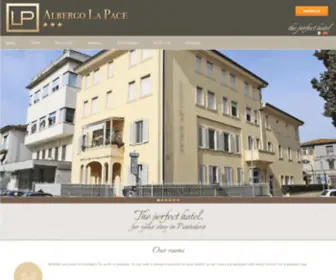 Albergolapacepontedera.it(A Pontedera il tuo albergo idealeAlbergo La Pace Pontedera) Screenshot