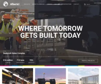 Alberici.com(Diversified North American Construction Company) Screenshot