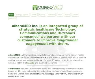 Alberomed.com(Healthcare) Screenshot