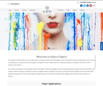 Alberopapers.com(Albero Papers Noida) Screenshot
