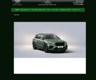 Albersrb.com(Albers Motorcars) Screenshot