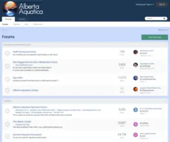 Albertaaquatica.com(Forums) Screenshot