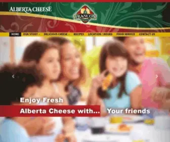 Albertacheese.com(Alberta Cheese) Screenshot