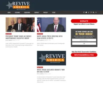 Albertadams.com(Revive America USA) Screenshot