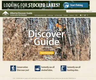 Albertadiscoverguide.com(Alberta Discover Guide) Screenshot