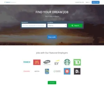 Albertajobcentre.ca(Alberta jobs) Screenshot