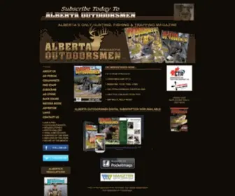 Albertaoutdoorsmen.ca(Alberta Outdoorsmen Magazine) Screenshot
