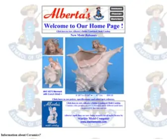 Albertas.com(Alberta's Molds) Screenshot