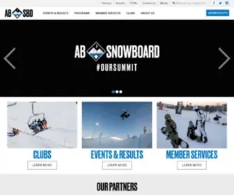 Albertasnowboarding.com(Alberta Snowboard) Screenshot