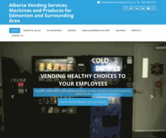 Albertavendingservices.ca(Alberta Vending Services) Screenshot