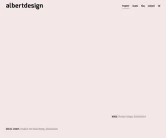 Albertdesign.net(Sport Design Agency) Screenshot