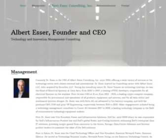 Albertesser.com(Albert Esser Consulting) Screenshot