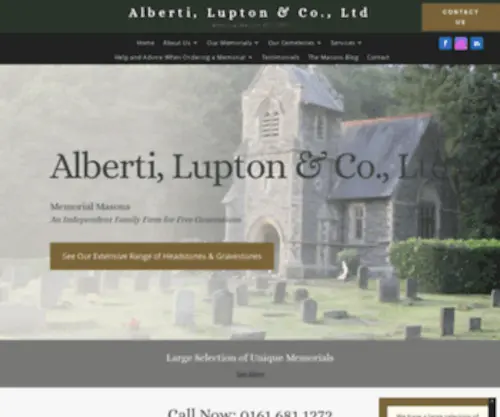 Albertilupton.com(Alberti, Lupton & Co., Ltd) Screenshot