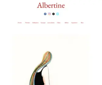 Albertine.ch(Dessinatrice) Screenshot