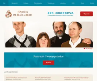 Albert.krakow.pl(Fundacja Brata Alberta) Screenshot