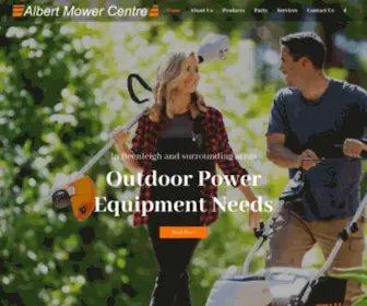 Albertmower.com.au(Albert Mower Centre Pty Ltd) Screenshot