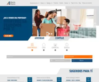 Albertoalvarez.com(Inmobiliaria) Screenshot