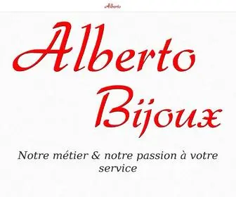 Albertobijoux.com(Alberto Bijoux) Screenshot